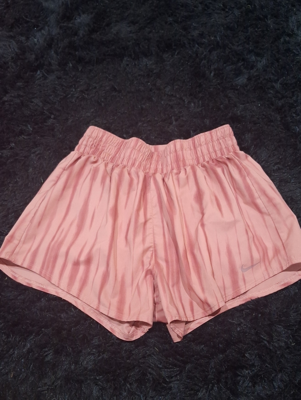 Nike Women's Dusty Rose Elastic-Waist Athletic Shorts